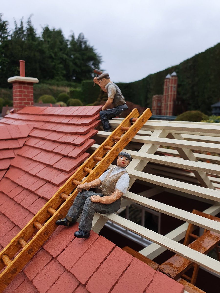 bekonscot's tweet image. Anyone remember A. Jerry Builder? His last project was demolished to make way for a brush factory but he is now back and building a new house!
#Beaconsfield #building #jerrybuilt