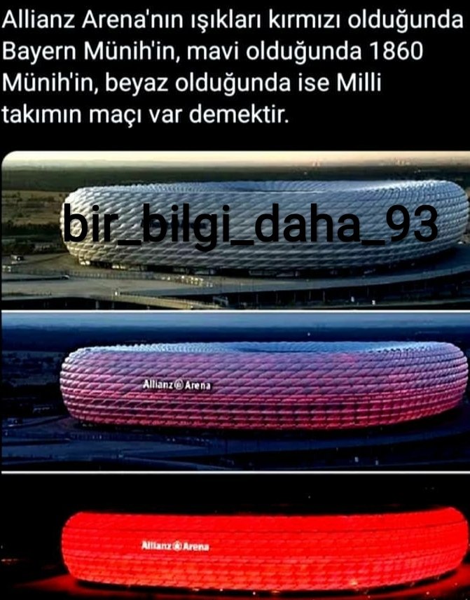 Bilgi93's tweet photo. #maçlar #Allianz #arenada #güzel #BayernMunich #Germany #münih https://t.co/f1hfj4c8xz