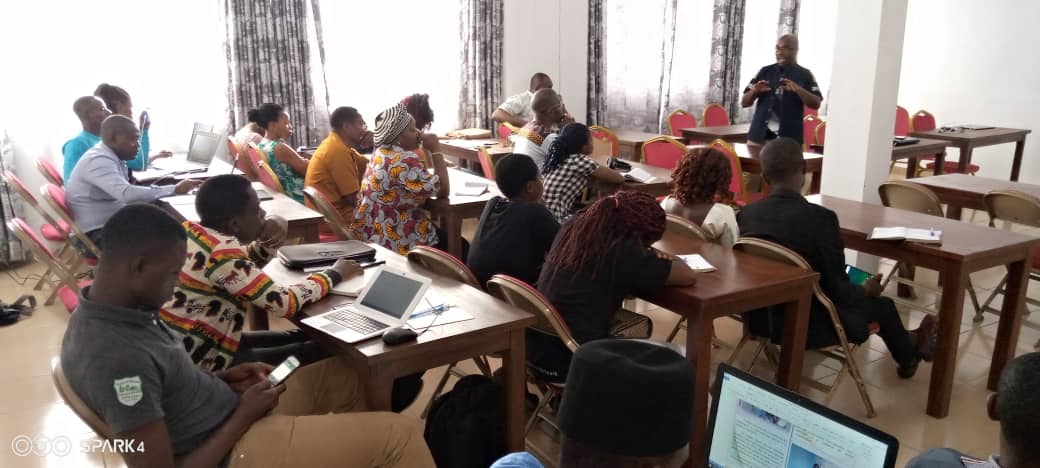 thesdgswinners's tweet photo. Happening now at National episcopal centre_Yaounde, capacity building session on Open Data. Let's be a civil society that demands accountability.
#OpenData237
#genderdata237
#wemakeithappennow @AfroLeadership_ @SitiBOussein @USEmbYaounde @MagnikeuSilenou @RitaTchoupa @bsdkrs https://t.co/0a9bgmm4CU