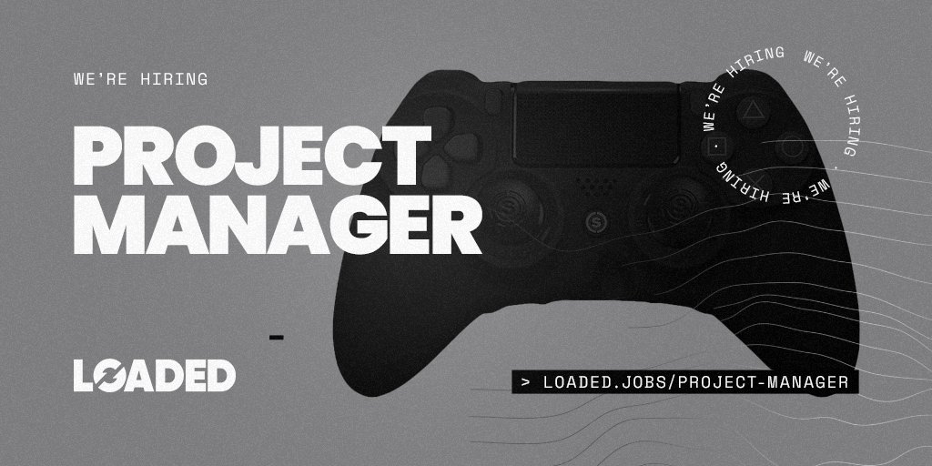 Video games. Video games. Video games. We're the place you never thought existed, but always wished would. Oh... and did we mention video games?

🕹️ Role: Project Manager
🔗 loaded.jobs/project-manager
🗺️ Los Angeles, CA