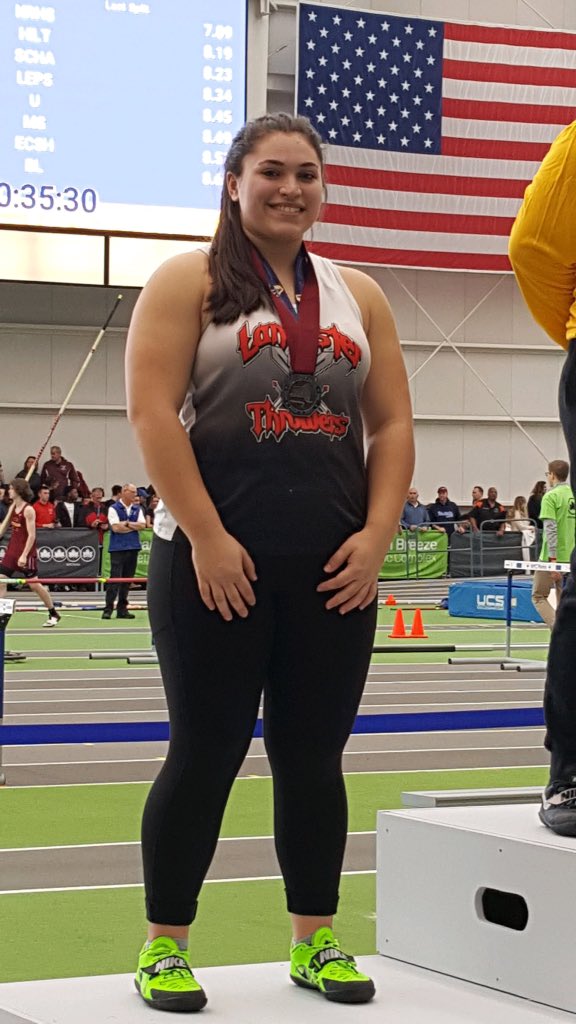 Section6TF's tweet image. Natalia Surdej takes 2nd in the weight