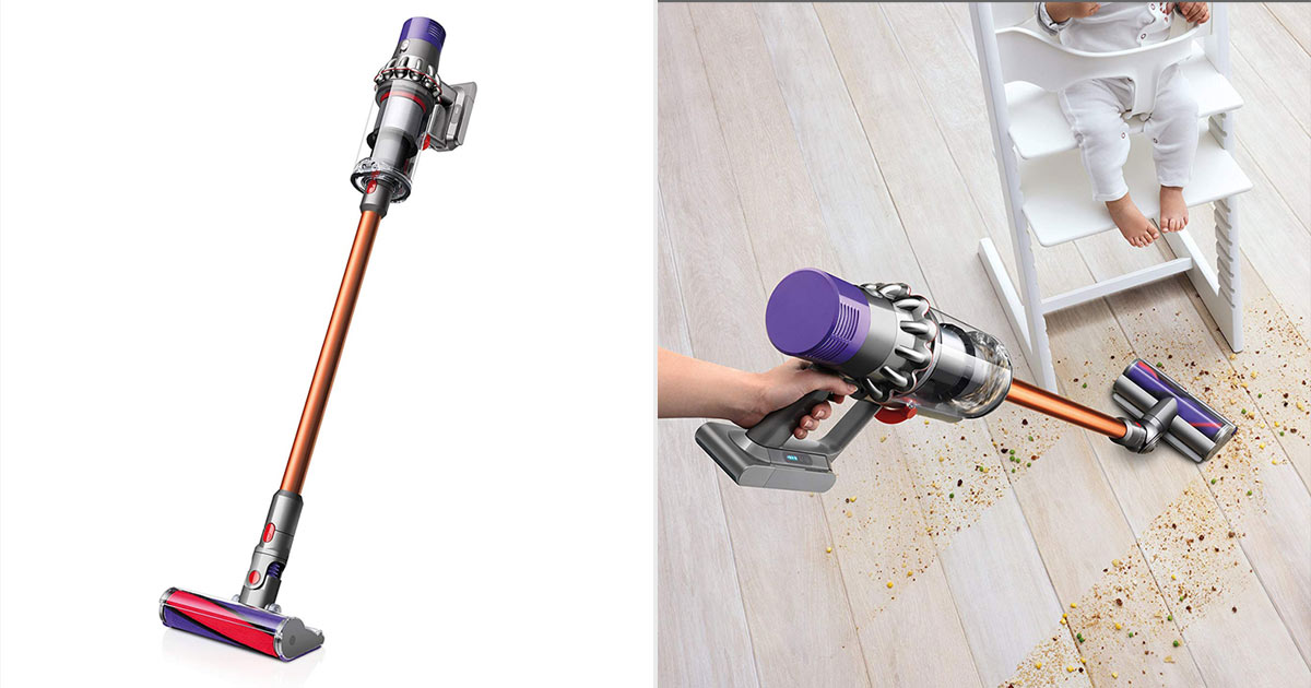 GoCeeps's tweet photo. This Popular Dyson V10 Cordless Vacuum Is $241 Off on Amazon This Weekend https://t.co/wGHrdoGxm5... https://t.co/M90Jy845GU