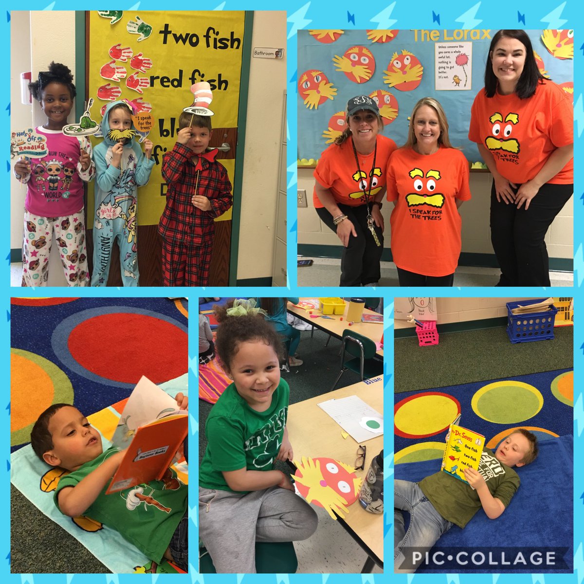 What a fun week celebrating Dr. Seuss!!!
#wearepowhatan ⁦<a href="/PowhatanES/">Powhatan Elementary</a>⁩ #DrSeuss