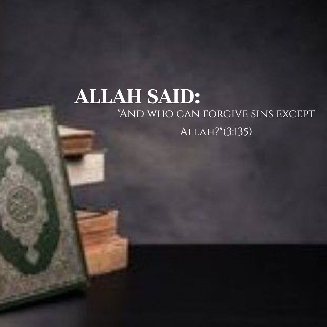 Allahknows01's tweet photo. I said: My sins are so many
.
Allah Said: "And who can forgive sin except ALLAH" (3:135) https://t.co/g5ZUraFgXg