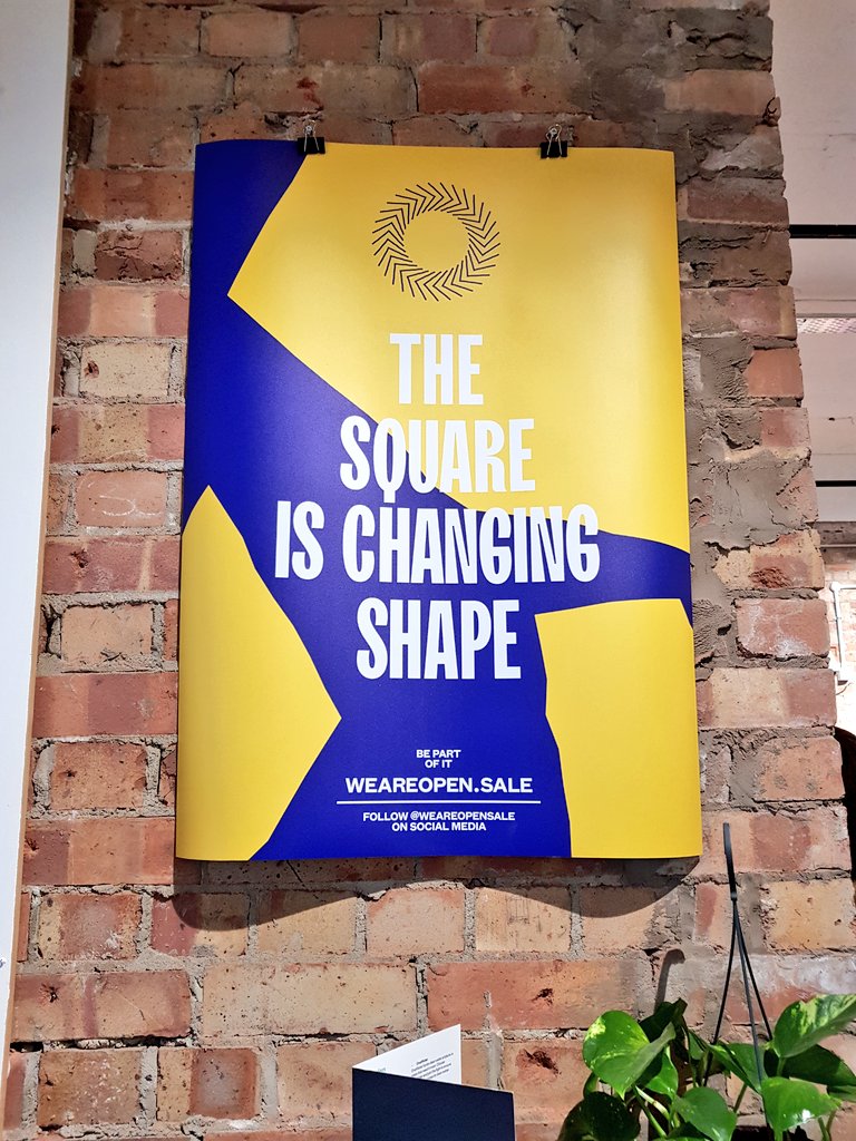 LizALPatel's tweet photo. The Square looking very smart today. Great to see Alan at the Free Bookshop and we had our first visit to @groceriesbeer. A good vibe, definitely @weareopensale https://t.co/mV1MaiJuRt