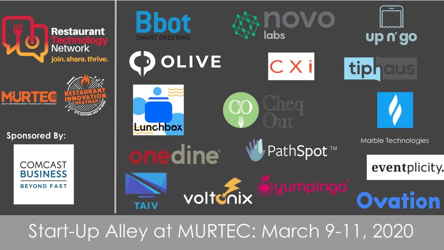 Ovation (@ovationup) on Twitter photo #MURTEC is just days away and we are so excited to be joining this year as a partner in their Start-Up Alley! Look for us there and stop by to find out how Ovation can help your restaurant!
#murtec2020 #restauranttechnology #restech #lasvegas #nextgentech #MURTEC is just days away and we are so excited to be joining this year as a partner in their Start-Up Alley! Look for us there and stop by to find out how Ovation can help your restaurant!
#murtec2020 #restauranttechnology #restech #lasvegas #nextgentech