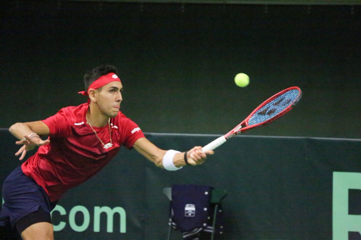 Ftch_oficial's tweet photo. Alejandro Tabilo no pudo con Mikael Ymer luego de 3 mangas, 6-3, 5-7 y 3-6 😥
3️⃣ 🇸🇪 🆚 🇨🇱 1️⃣
A falta del 5 punto los europeos se quedaron con el #SWECHI x #DavisCupQualifiers y jugarán las finales de fin de año🎾
🇨🇱 ⏭️ Play off para la qualifying round en septiembre🎾 https://t.co/Js1MkBbEUi