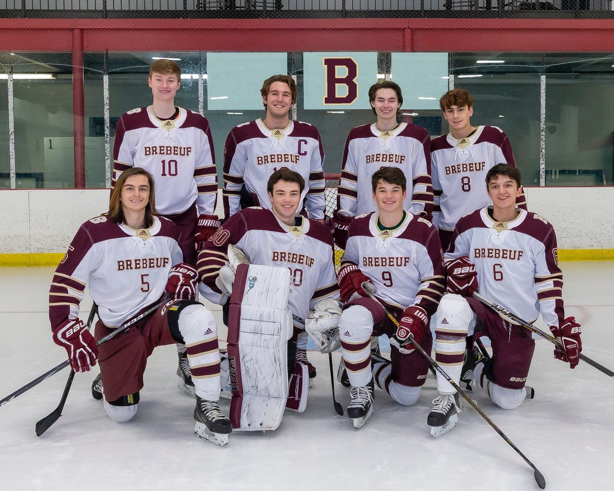 BrebeufHockey's tweet photo. GAME DAY! These ⁦@BrebeufHockey⁩ Braves are set to play their last HS hockey game v Crown Point for the 3A championship. Could not be prouder of them. #Seniors2020 #GoBraves ⁦@BrebeufSports⁩ ⁦⁦@BrebeufJesuit⁩ https://t.co/3zEMcCtv5r