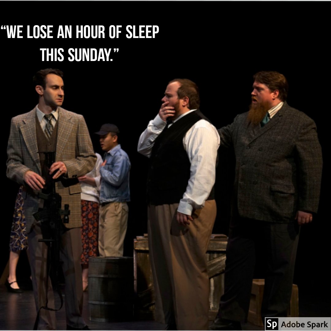Daylight savings time starts this Sunday! Brought to you by @queencityopera #cincinnati #derfreischütz #operamemes #drama #daylightsavings #queencityopera #meetopera #adobespark 📷:@tinagutierrezartsphotography