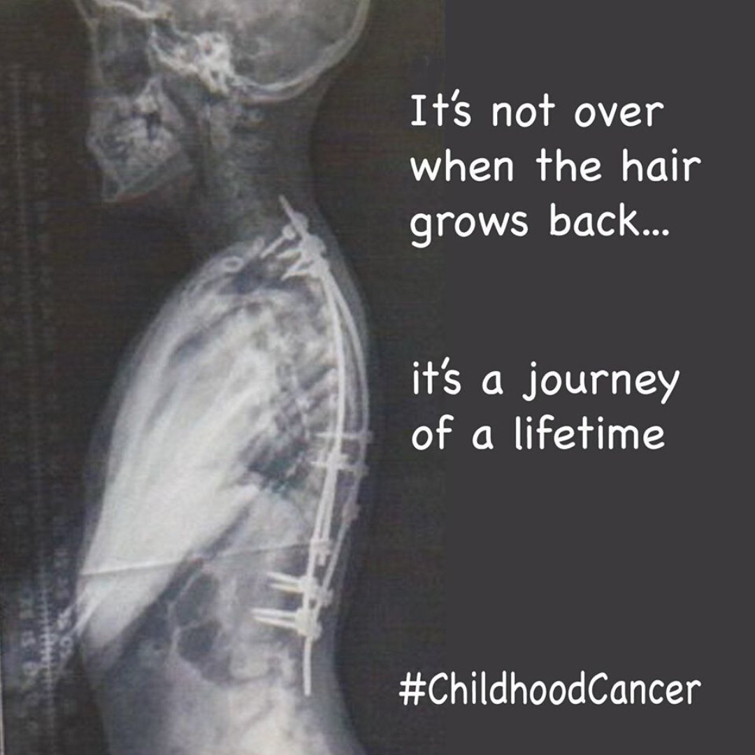 Max_Cure's tweet photo. This is the x-ray of a childhood cancer survivor. Just because they may not appear to be fighting on the outside, keep in mind, a cancer survivor will always be fighting on the inside. #RoarForACure #ChildhoodCancer #KidsGetCancerToo #MoreThan4 https://t.co/O1UsJnxu62