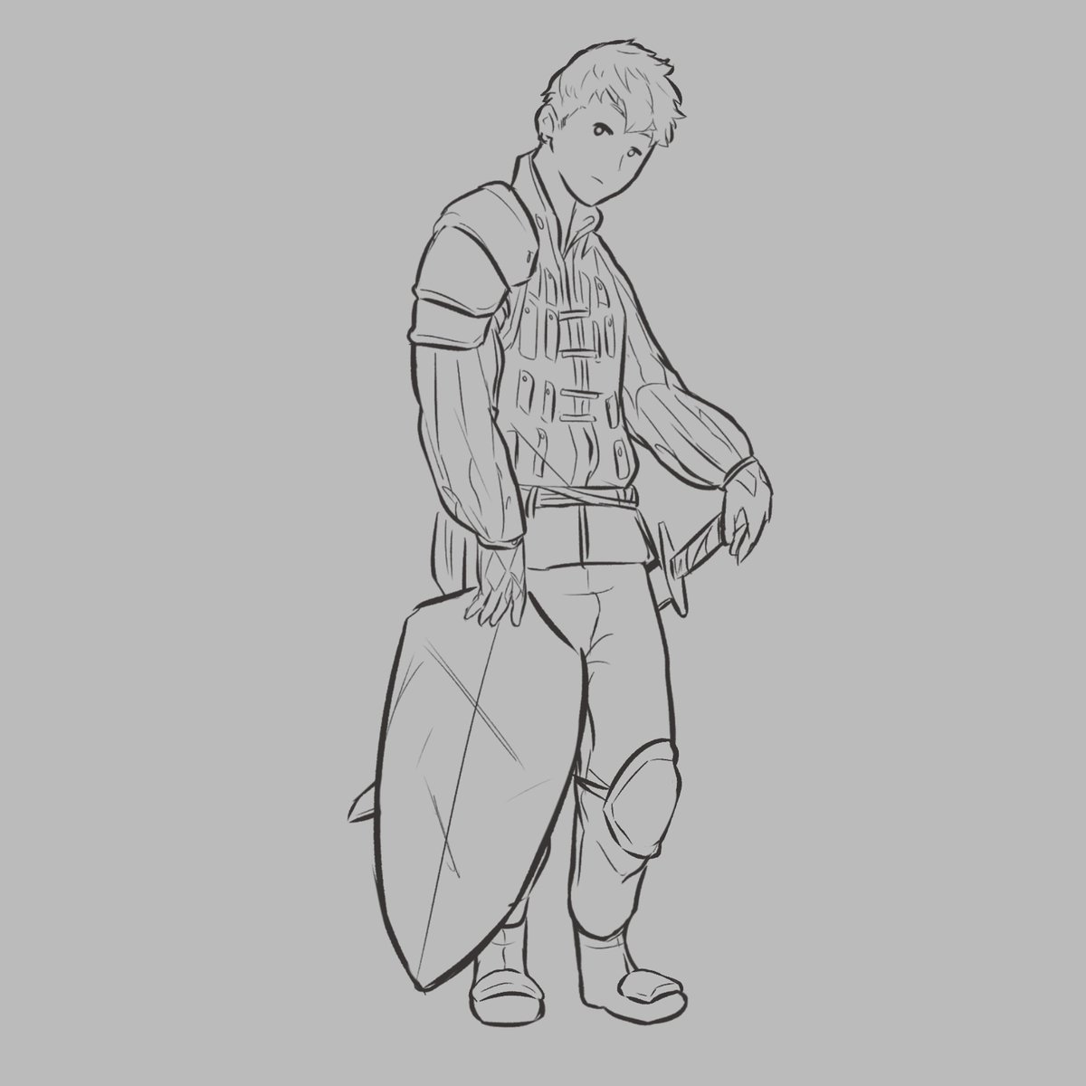 NeverlightGames's tweet photo. The Knight.

#rpg #videogames #indiedev #gamedev #conceptart #character #characterdesign #gamedevelopment #gaming https://t.co/ttO0Bzu09L