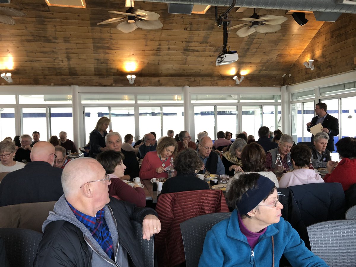 sarahburnes's tweet photo. NY01 has three terrific candidates (and one kook) to unseat @RepLeeZeldin. Thanks to @SoutholdDems for organizing a great Forum this morning! #flipNY01 #maybenotthekook https://t.co/8KQ22yjQzc