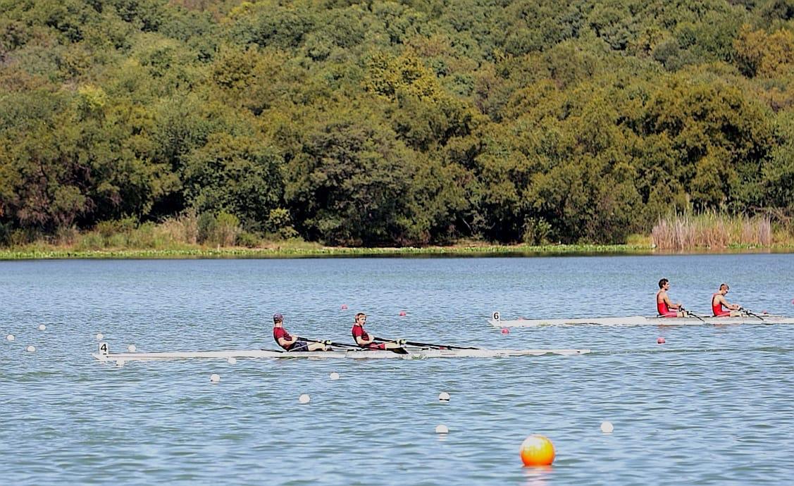 stjohns_college's tweet photo. The U16 Double with Matthew Ward and Micahel Giltrow won silver at the SA Schools Rowing Champs. Good work, men. #SJCRowing #LuxVitaCaritas https://t.co/9vru9Drw7y