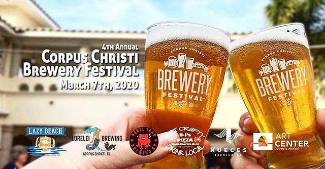 LazyBeachBrew's tweet photo. Corpus Christi’s biggest craft beer celebration #CCBREWFEST2020 is going on today March 7th. Also a perfect day to cheers some beers on the bay front.
_
🍻⛵️🌅
-
Music and VIP begins at 4pm, general admission starts at 5pm. Tickets and glassware at the… https://t.co/qEZSvKHF7V https://t.co/QhdGpyT2NM