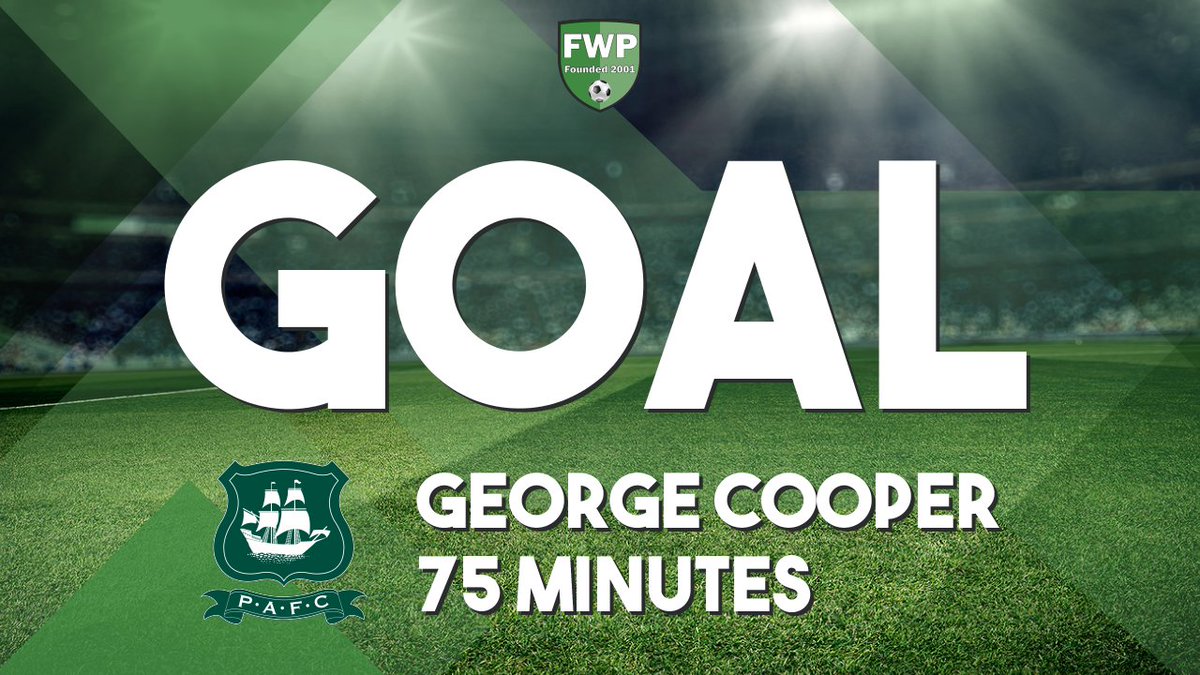 FWPMacclesfield's tweet photo. GOAL: @FWPPLYMOUTH 3-0 @FWPMacclesfield - George Cooper (75') https://t.co/ySkJrJVwXA https://t.co/8H5eo5Ltjt