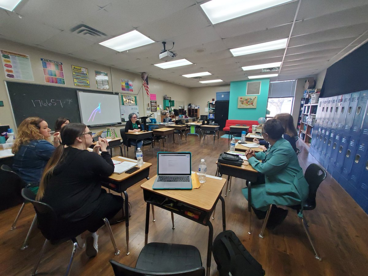 EdCampMac's tweet photo. Learning about trauma informed teaching: teachers and admin sharing strategies and learning about PAX https://t.co/w8zlTEZMkJ