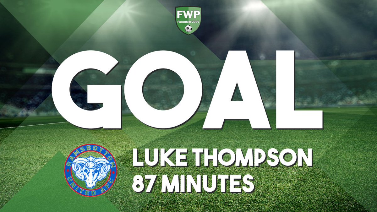 FWPKendalTown's tweet photo. GOAL: @FWPKendalTown 1-2 @FWPRAMSBOTTOMU - Luke Thompson (87') https://t.co/HLybTbWa66 https://t.co/xDLdM74rwR