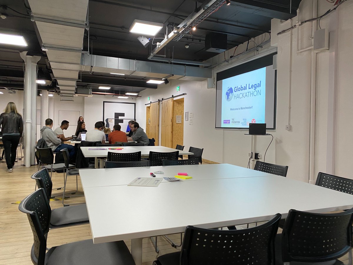 BRYTER_io's tweet photo. Reporting from GLH 2020 Manchester with @AGinsight. 

#GLH2020 #Automation #legaltech #NoCode https://t.co/r1KtMtnoHg