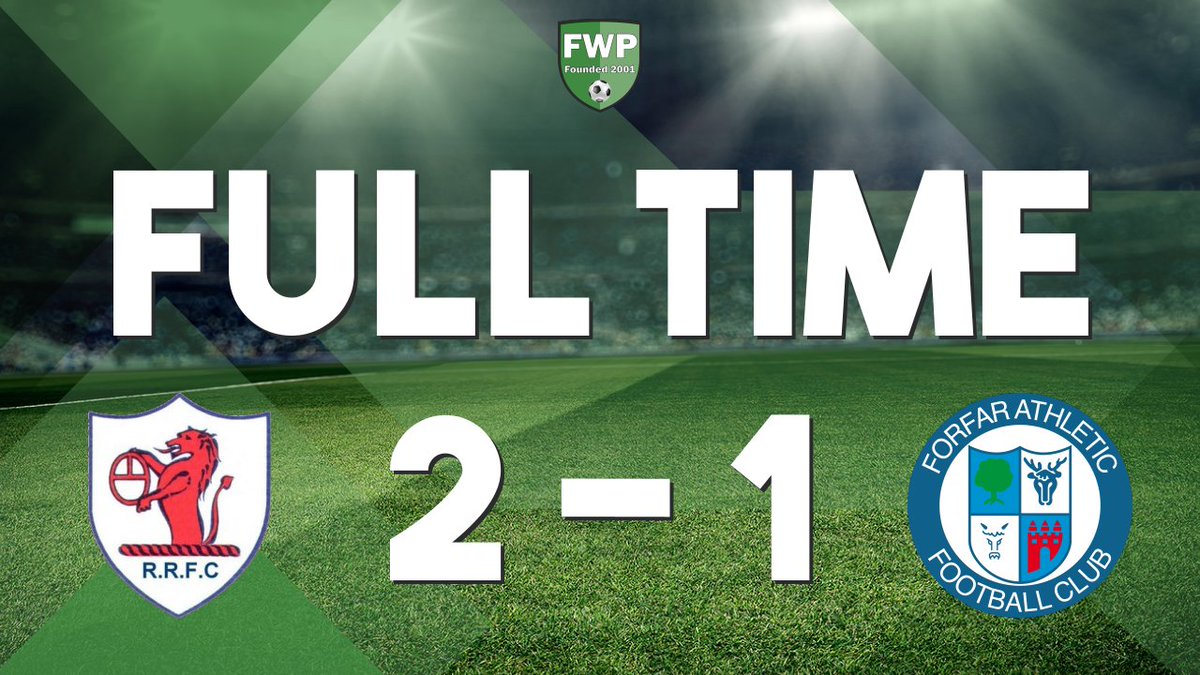 FWPForfar's tweet image. FULL-TIME: @FWPRaithRovers 2-1 @FWPForfar footballwebpages.co.uk/match/2019-202…