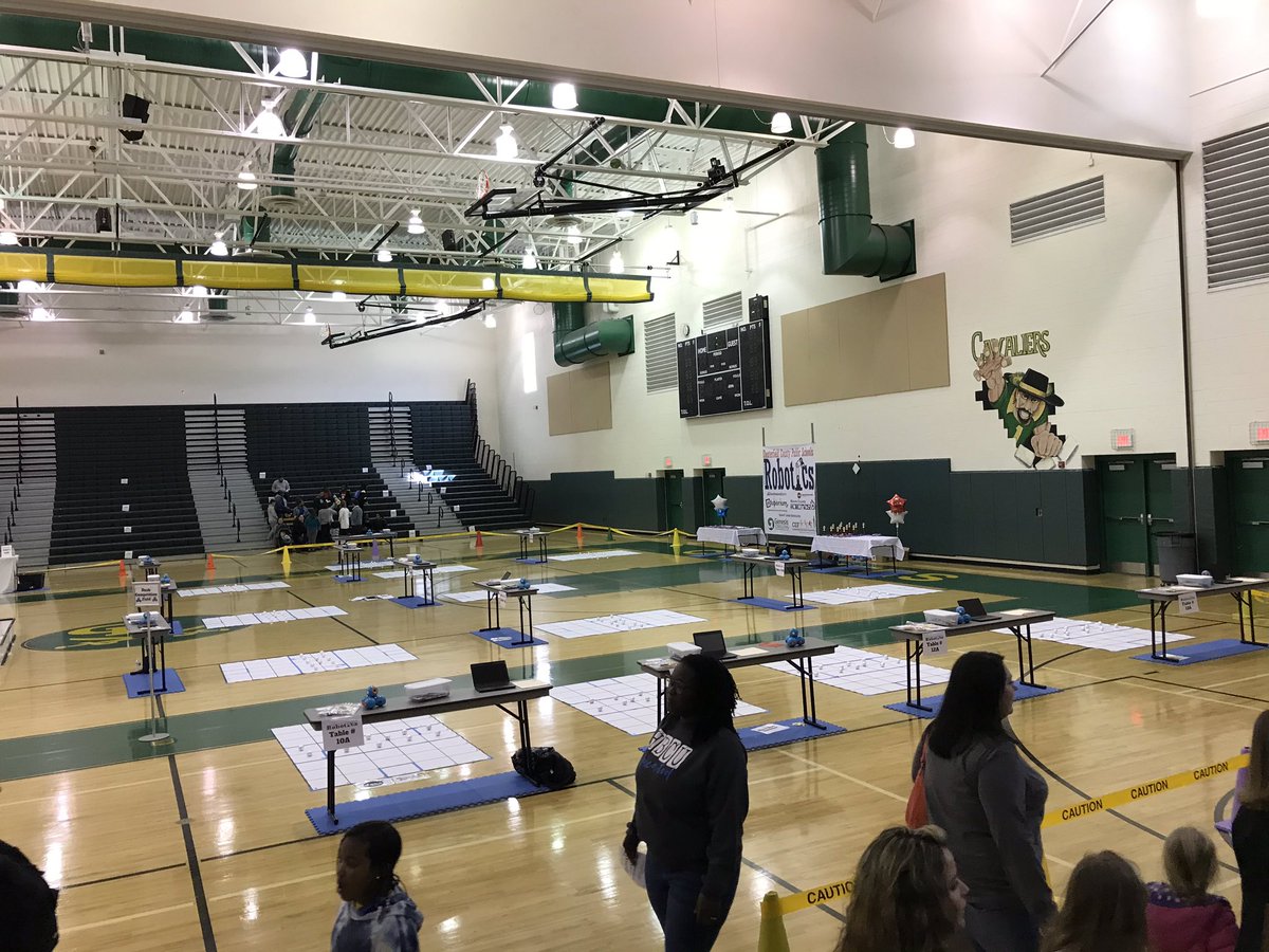 #grateful to @Lynne_Owen @JBWatkinsES and @ccpsinfo for including Jake in #robotics competition today at Clover High HS #LifeReady