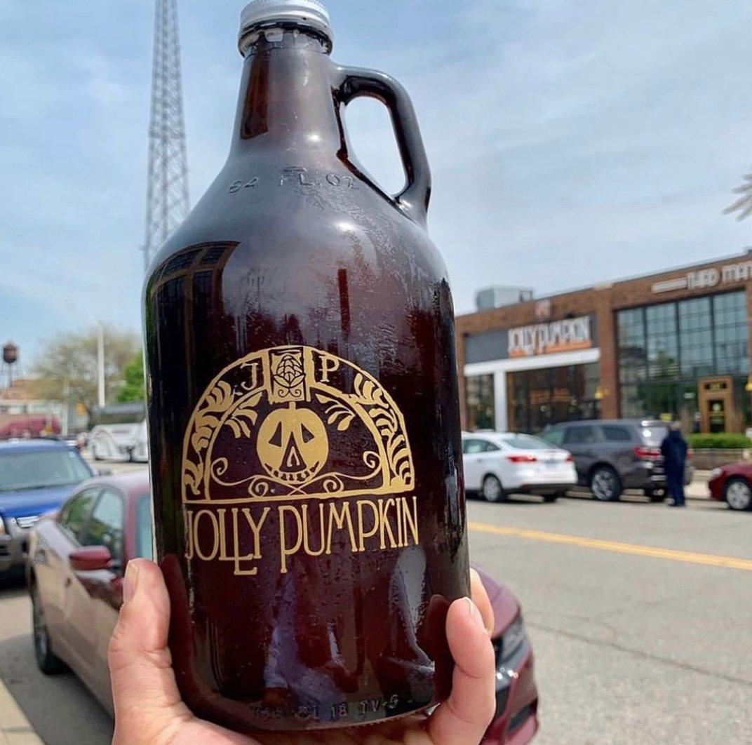 It's a beautiful day to walk and pick up a growler of your favorite <a href="/jollypumpkin/">Jolly Pumpkin Artisan Ales</a> brew for the weekend! #detroit