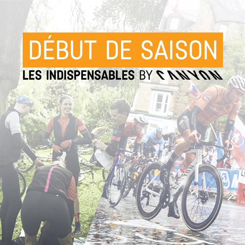 !! OFFRE EXCLUSIVE !! 😍

- 2 pneus Conti GP5000
- 2 chambres à air Continental
- 1 casquette Canyon classic road
- 2 bidons Canyon
- 12 barres Bekind

Au tarif de 119,95€ frais de port compris au lieu de 174,95€ 🎉

Achetez dès maintenant 👉 bit.ly/PckCanyon