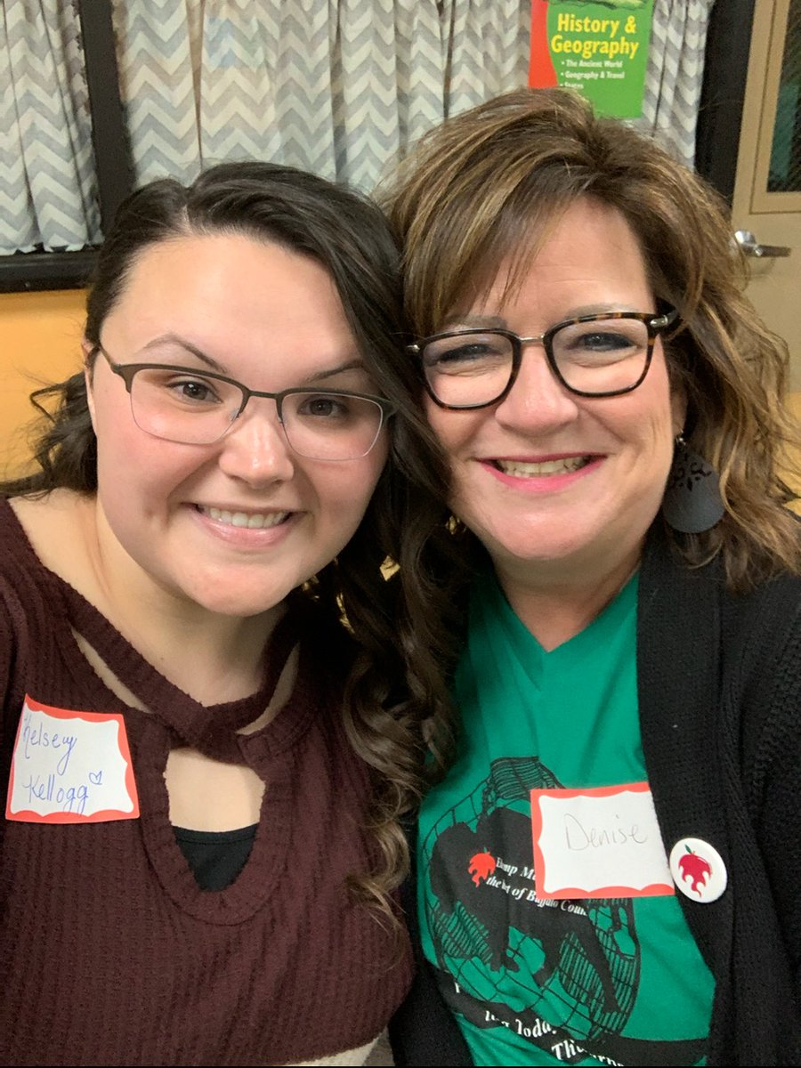 #edcampmcalester Learning alonside today with one of my former students! <a href="/KelseyPromise15/">Kelsey Kellogg</a> #oklaed <a href="/McABuffaloes/">McAlester Athletics</a>