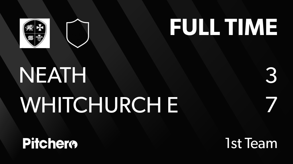 FULL TIME: Neath 3 - 7 Whitchurch E
#NEAWHI #Pitchero
pitchero.com/clubs/neathhoc…