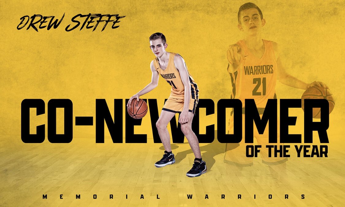 FriscoMemo_BB's tweet photo. Congrats @DrewSteffe 
Co-Newcomer of the Year        District 9-5A https://t.co/wgK6bsoiC4