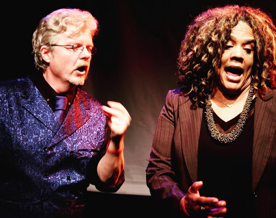 What's that?! @Landry_Summers are joining us for #RHIIF 2020?!?
They are a revolutionary two-person married interracial couple doing social and political improvisation nationally and internationally since 1986!!

This much talent and experience is going to be a must-see in May.