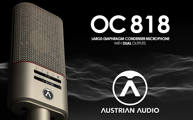 MXV339's tweet photo. L'#OC818 d'@Austrian_Audio est il un futur néo-classique des #studios ? Quid de l'héritage du son #MadeInVienna ?
Review du micro à condensateur large membrane double sortie XLR sur le blog :
https://t.co/WFaki7YSsk
#recording #microphone #mic #AustrianAudio #MadeInVienna https://t.co/f5AQWaTjMi