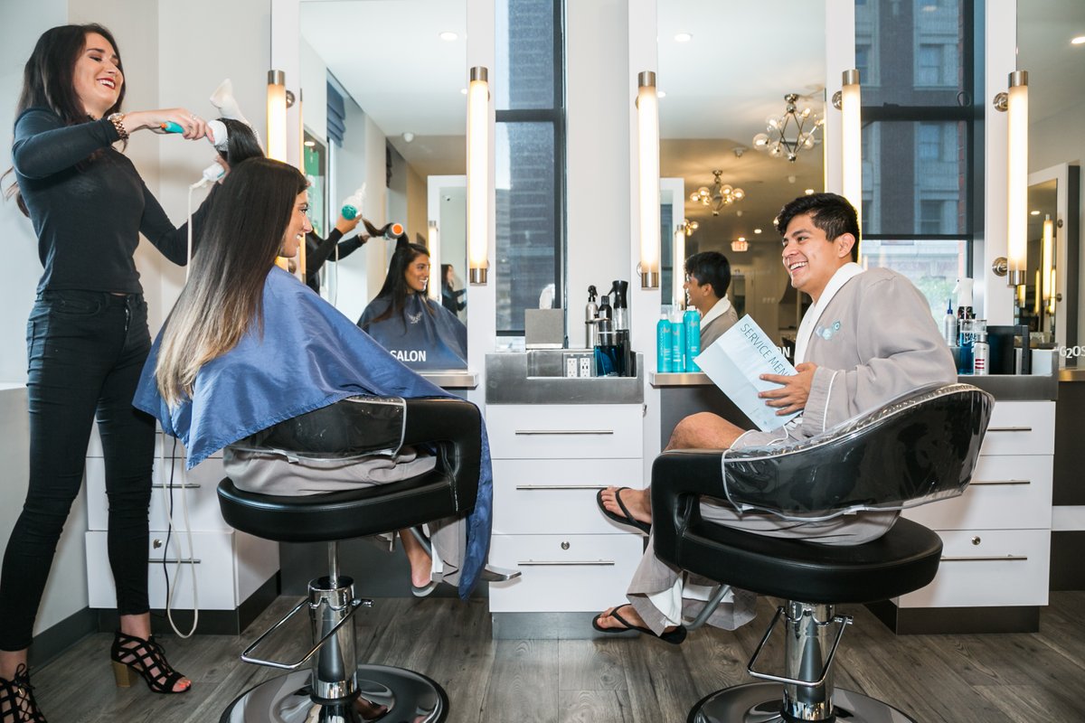 G2OSpaSalon's tweet photo. For that “just left the salon hair” look all the time, book a Styling Lesson that offers personalized styling instruction and video. https://t.co/UiI7EvP5EC https://t.co/ZDE4gaqXbS