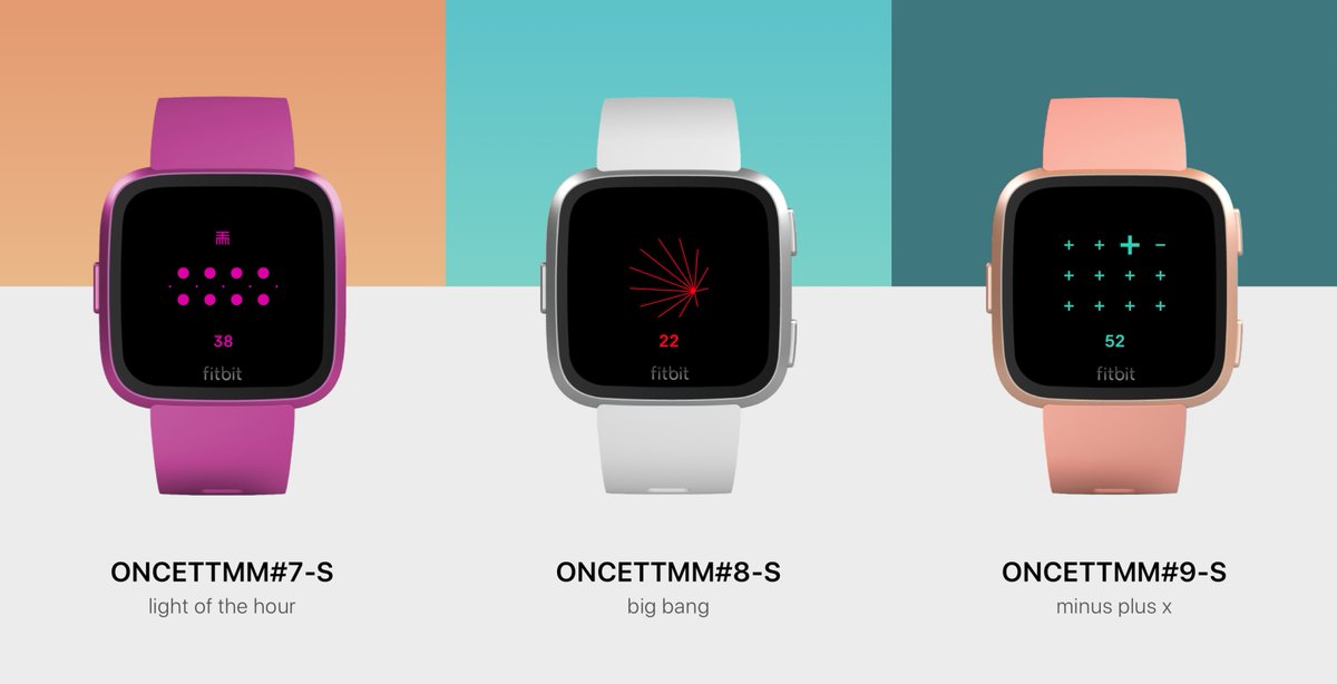 ttmmaftertime's tweet photo. Big Bang! 🌟 TTMM-S for Fitbit Versa has been updated with 12 new clock faces in ONCE category. They are equipped with weather features (views and alarms) and with full view and timer. #made4fitbit #Fitbit   

https://t.co/2urCPzv5v0 https://t.co/Z8JKGXpqc0