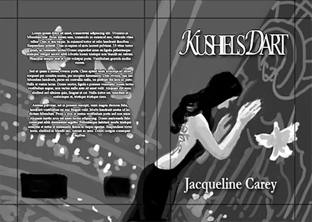 KushielConcepts's tweet image. Other artists are sharing &apos;start vs finish&apos; of their art. Here&apos;s a look at the thumbnail for my take on a cover for @JCareyAuthor &apos;s #KushielsDart vs the final painting. 

You can see the many studies, sketches, &amp;amp; changes for this piece at my project blog:
kushielconcepts.blogspot.com/2013/04/sketch…