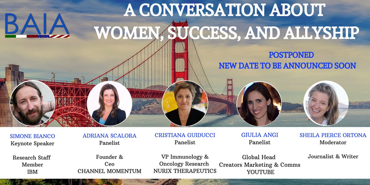 UPDATE ABOUT OUR EVENT-The health and well being of the community &amp; partners are our top priorities. Due to the growing concern around the coronavirus (COVID-19), in alignment with the best practices by CDC and WHO, BAIA decided to postpone the event to a later date.