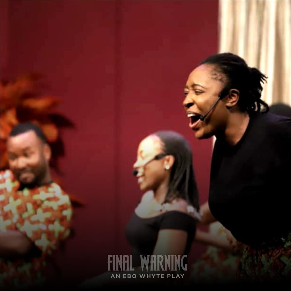 rovermangh's tweet photo. #finalwarningplay will blow your mind. 2nd show about to start. https://t.co/1Tkutv3Et7
