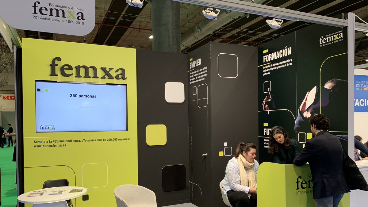 foropostgrado's tweet photo. En @CursosFemxa son especialistas en la formación para las nuevas profesiones del mercado laboral, conoce su oferta en su espacio en #ForodePostgrado2020.
📍 Stand 14E09, Pabellón 14
🌐 @feriademadrid
#️⃣ #SED2020 https://t.co/RV2EZLLirD
