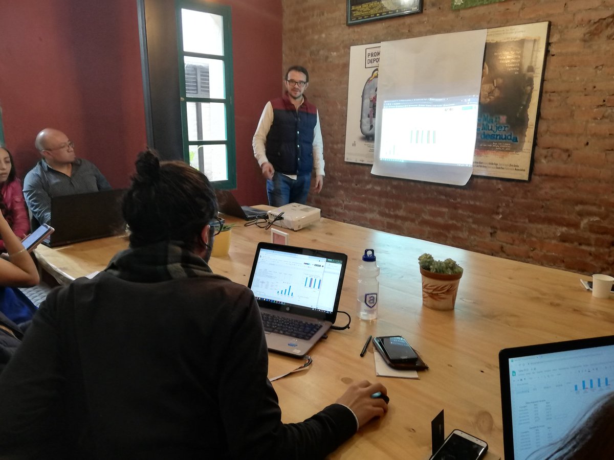 FCD_Ecuador's tweet photo. Ahora los asistentes a nuestro taller exponen los datos que han encontrado sobre los consejeros del @cnegobec.
#OpenDataDayUIO #ODD2020 #DatosAbiertos #GobiernoAbiertoEc #opendata https://t.co/qQPOut7khA