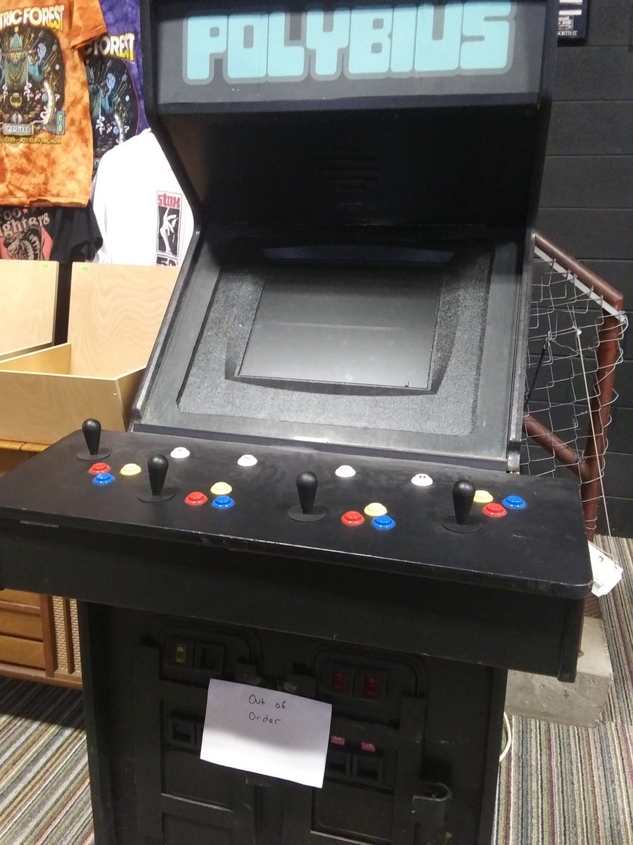 I found a real polybius machine