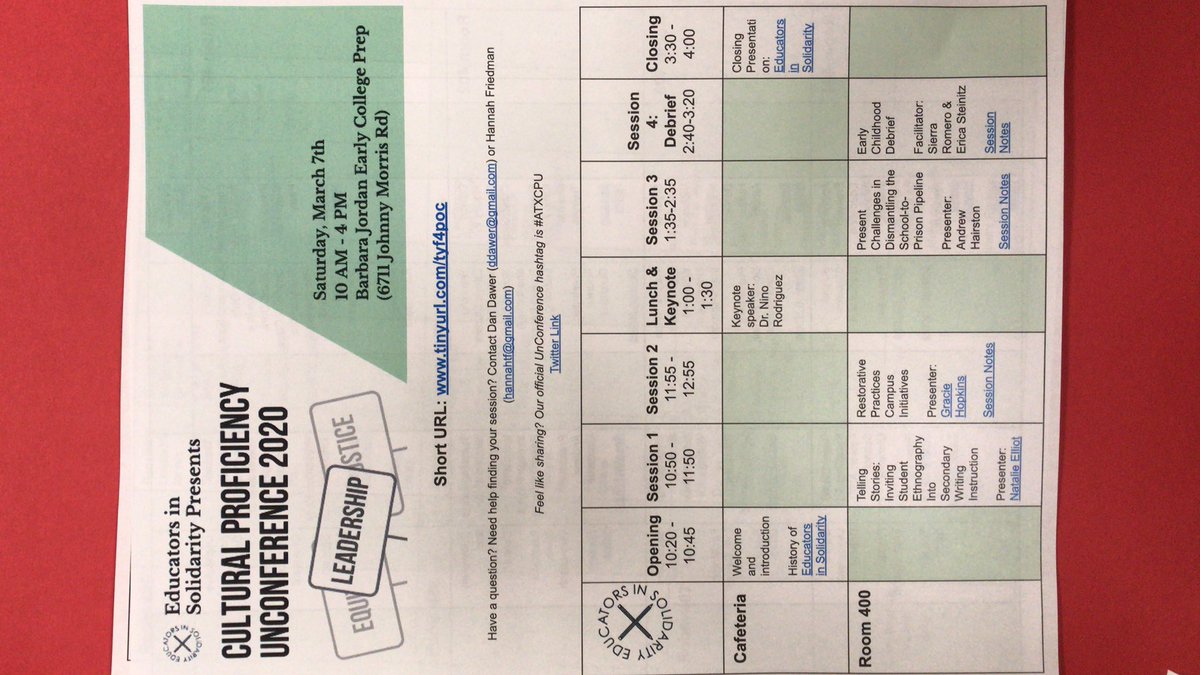Erica Holyoke (@erica_holyoke) on Twitter photo Still time to come join us at the #UnConference <a href="/EdsInSolidarity/">Educators in Solidarity</a>! There are lots of great sessions ✨ Still time to come join us at the #UnConference <a href="/EdsInSolidarity/">Educators in Solidarity</a>! There are lots of great sessions ✨