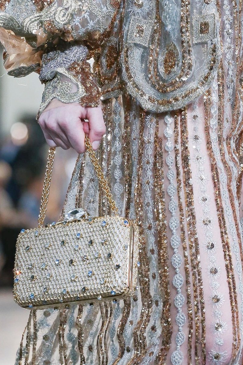 FashionweekNYC's tweet photo. Exquisite Details from the Elie Saab Couture Spring 2020 Collection 😍😍😍 https://t.co/Ni5bw9VKY1