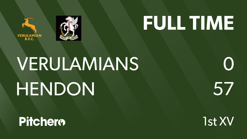 HendonRFC's tweet photo. Hendon received the walkover victory as Verulamians were unable to field a front row and the game was played as a friendly.
FULL TIME: Verulamians 0 - 57 Hendon
#VERHEN #Pitchero
https://t.co/2Ad8LHi2jK https://t.co/JETiAjhKWK