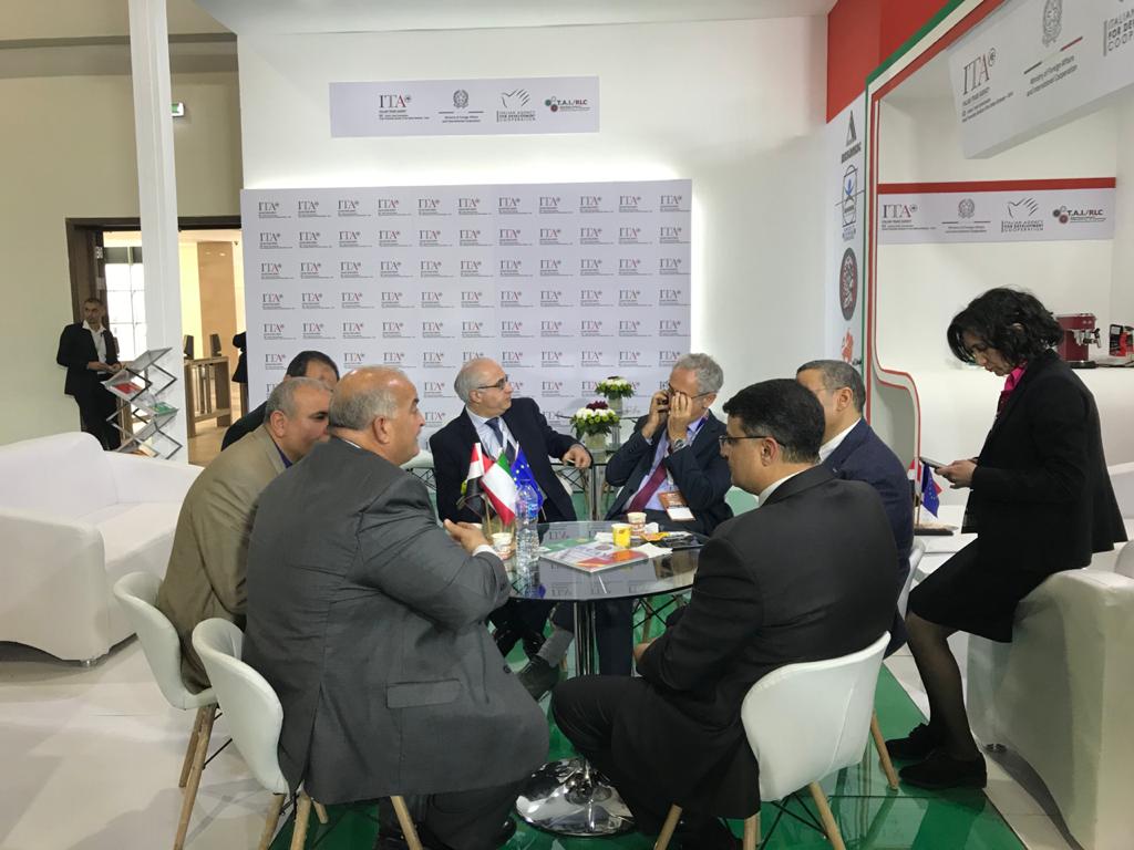 ITACairo's tweet photo. Fiera internazionale Interleather Il Cairo 6-8 marzo 2020. Punto Italia #itacairo #aics con #assomac #Kymera #macsenior #pajusco #ciucani https://t.co/wRNMvDuh5W