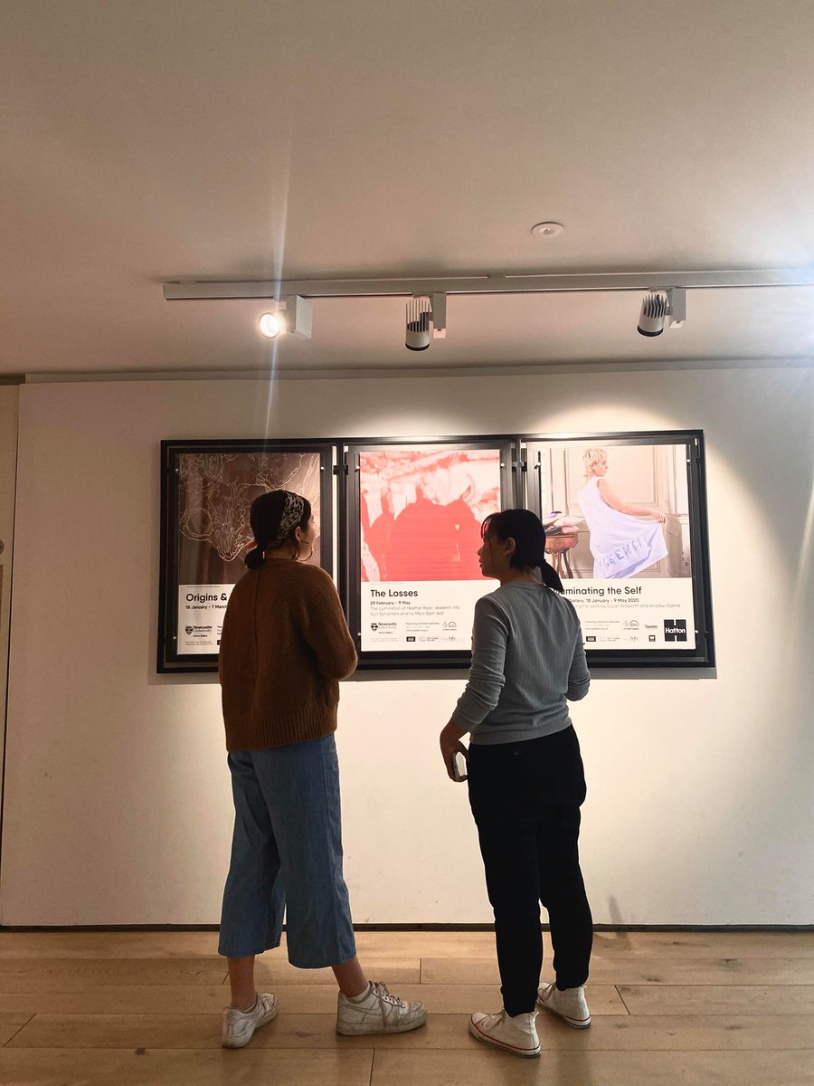 shiftingstyles_'s tweet photo. Thank you to the @HattonGallery team for guiding us through our practise hangings!  A lot of progress with exhibition interpretation, learning and marketing too!

The exhibition is coming to life by the day, and we are very excited to show you on 20th March! https://t.co/OD2IosqfkR