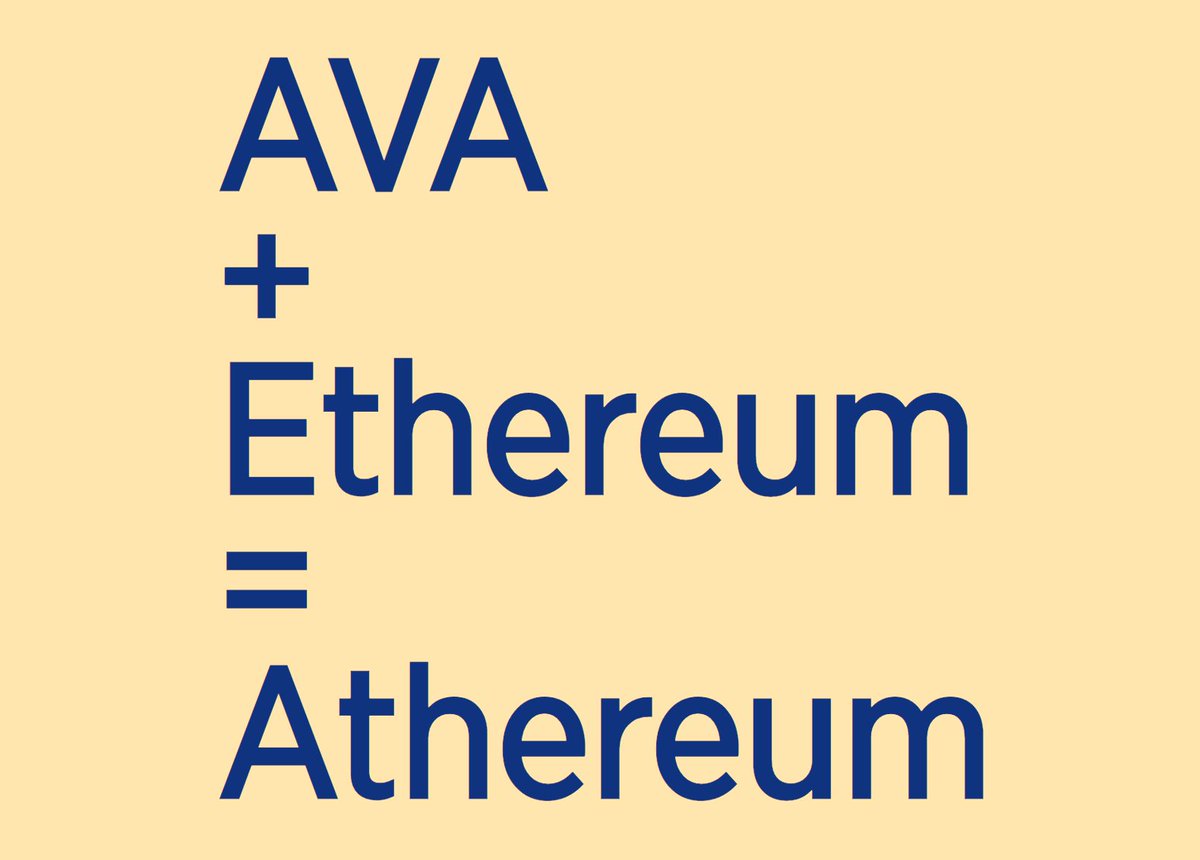 aCryptoBiker's tweet photo. Do you know #Athereum? It will be the first #subnetwork to be deployed on the #AVA platform, it supports all the #ethereum #DApps and #tools!
Try it now! More info here 👇
https://t.co/CGY3iOJzGy
#blockchain #eth #AVA #Avalanche #Consensus #scalable #secure #leaderless https://t.co/ihkmvZvc1q