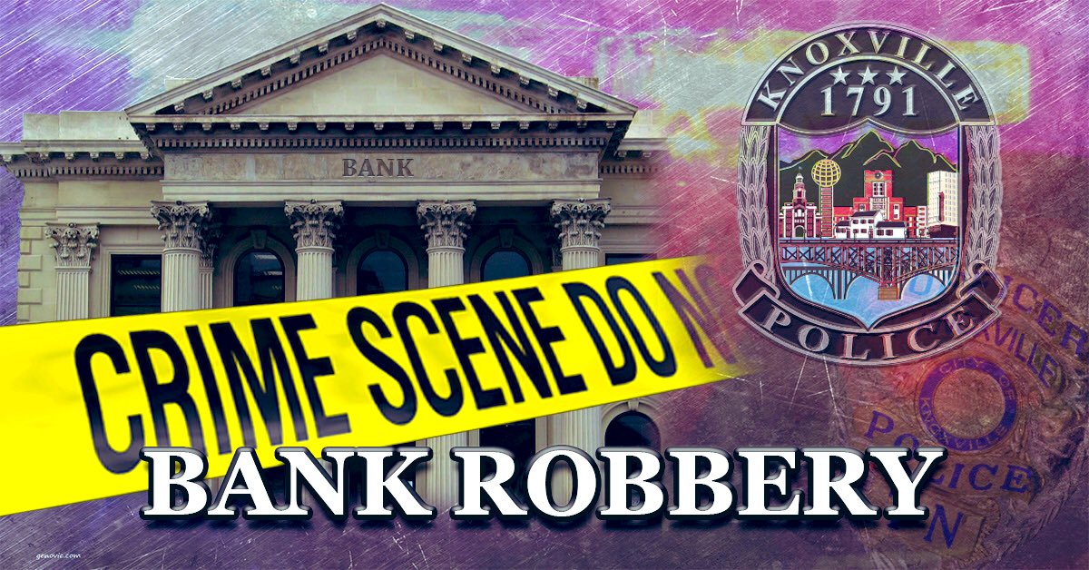 Knoxville_PD's tweet photo. Bank Robbery- Officers are searching for a white male, tall, heavy set, dark pants, tan colored jacket and possibly a red undershirt. He just fled on foot from a Walker Springs bank. Call 911 if you have any information. K-9’s and @knoxsheriff aviation are assisting. https://t.co/z08gQ7bKvl