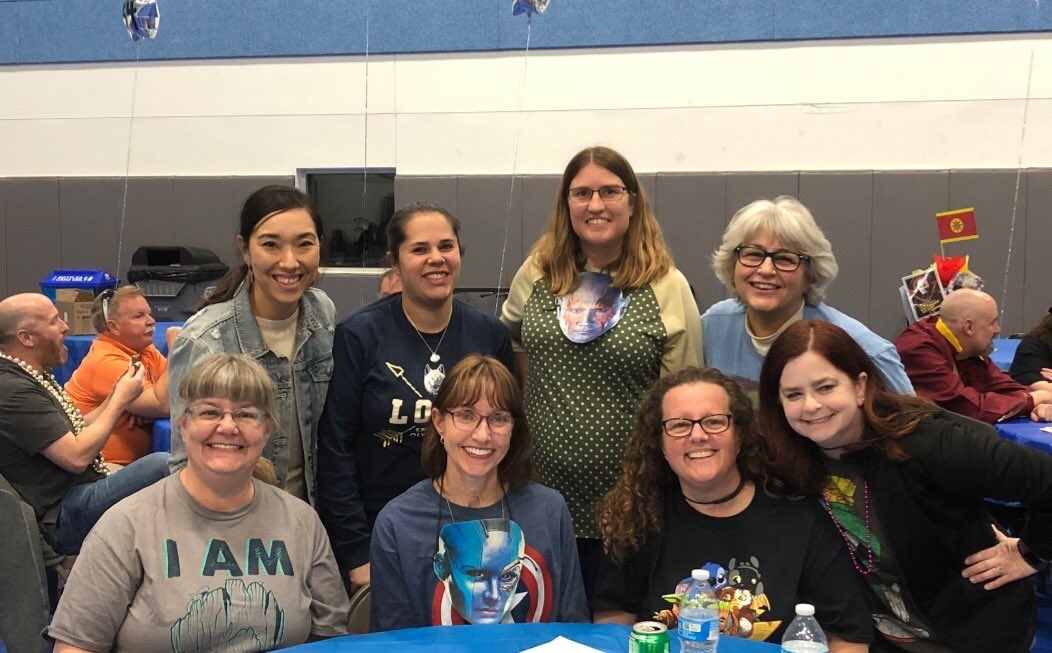 Always a fun time with the Guardians of the Grades Little Elm staff trivia team supporting the Little Elm Public Library.