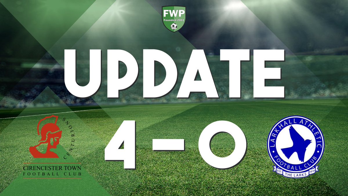 FWPCirencesterT's tweet photo. GOALS: @FWPCIRENCESTERT 4-0 Larkhall Athletic https://t.co/47WR9BUI0x https://t.co/l5Qsta7RJS