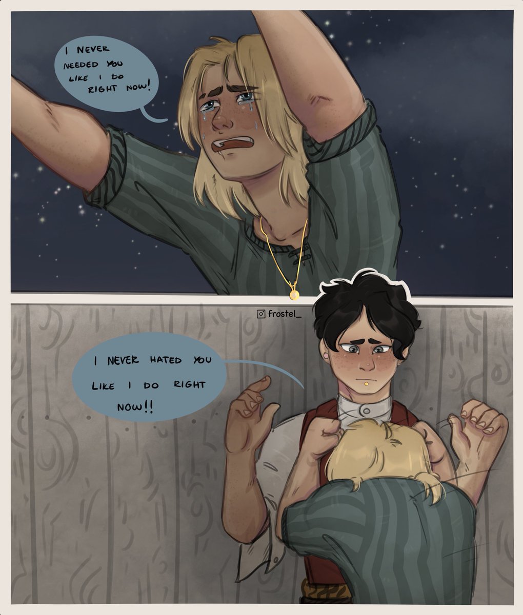 Frostel3's tweet photo. Tattadaa im done with angst (for now) #OC #originalcharacter #pitare https://t.co/hpyjtcU68K