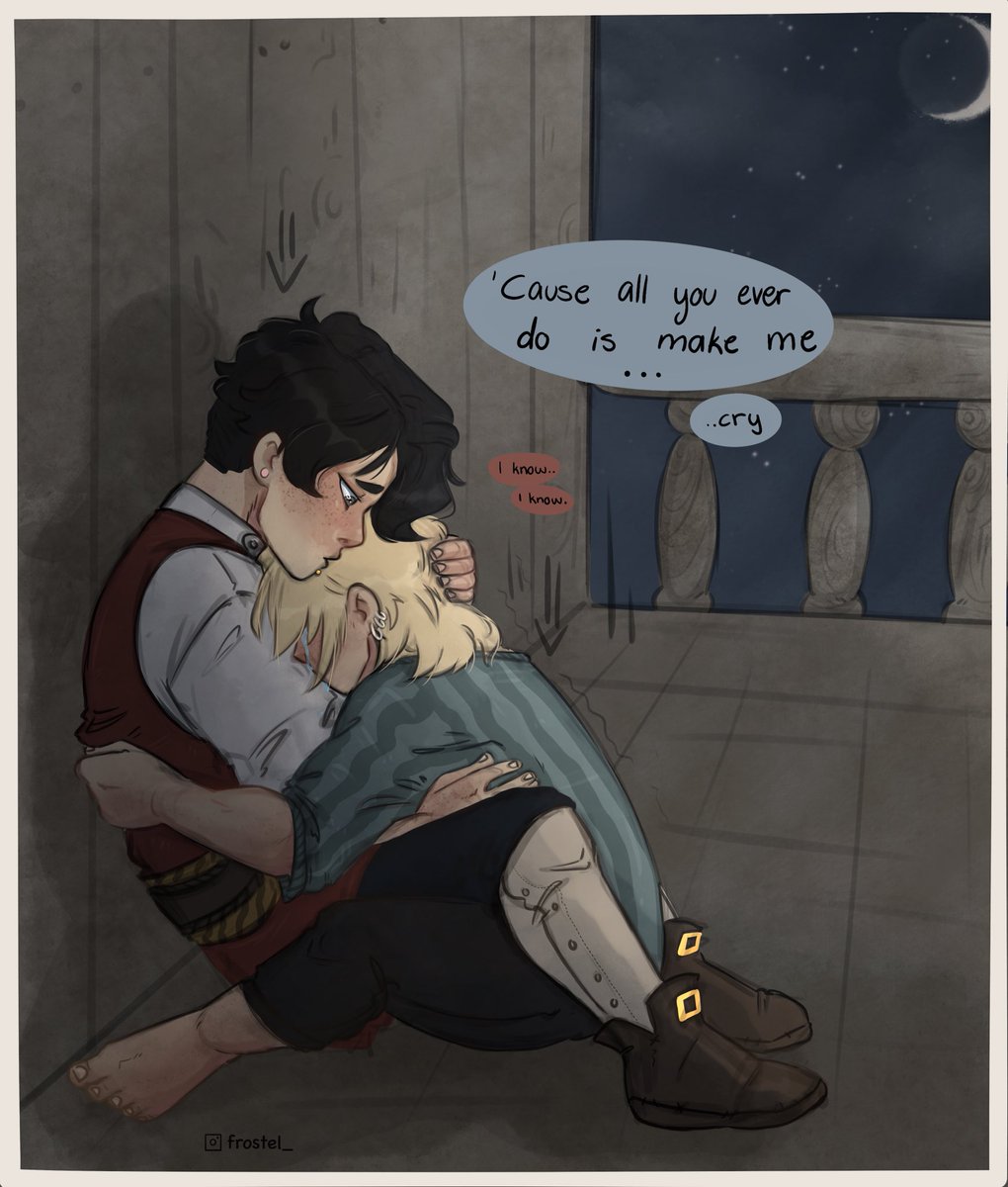 Frostel3's tweet photo. Tattadaa im done with angst (for now) #OC #originalcharacter #pitare https://t.co/hpyjtcU68K